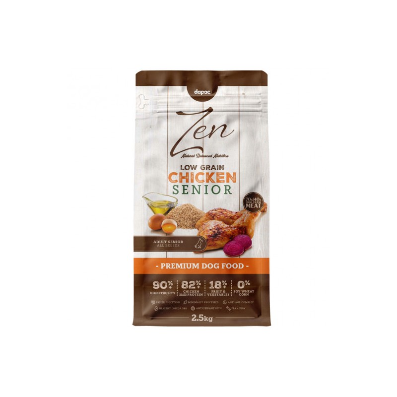 Z. LOW GRAIN ADULT SENIOR 2,5 KG (4uds./caja)