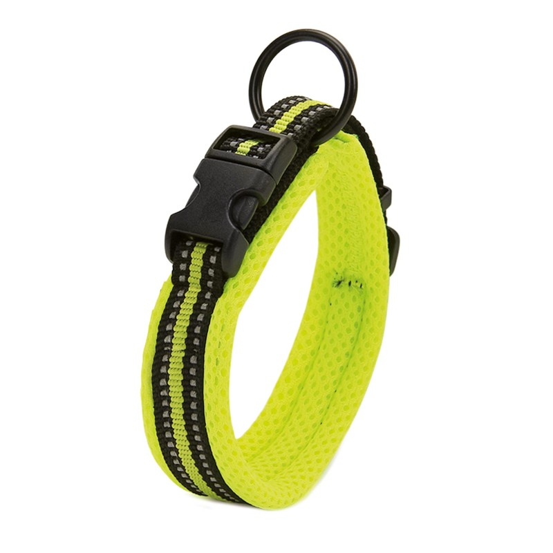 RECORD ACTION COLLAR AMARILLO XXS 1,5X28 30 CM