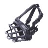 BOZAL DE SILICONA RECORD NEGRO M 7,5X12 LARGO 11,5 CM