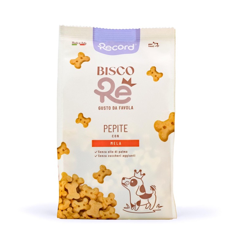 GALLETAS PARA PERROS RECORD BISCORE NUGGETS 400 G MANZANA