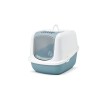 Nestor Jumbo - blanco azul piedra 66,5x48x46,5 cm Arenero para gatos