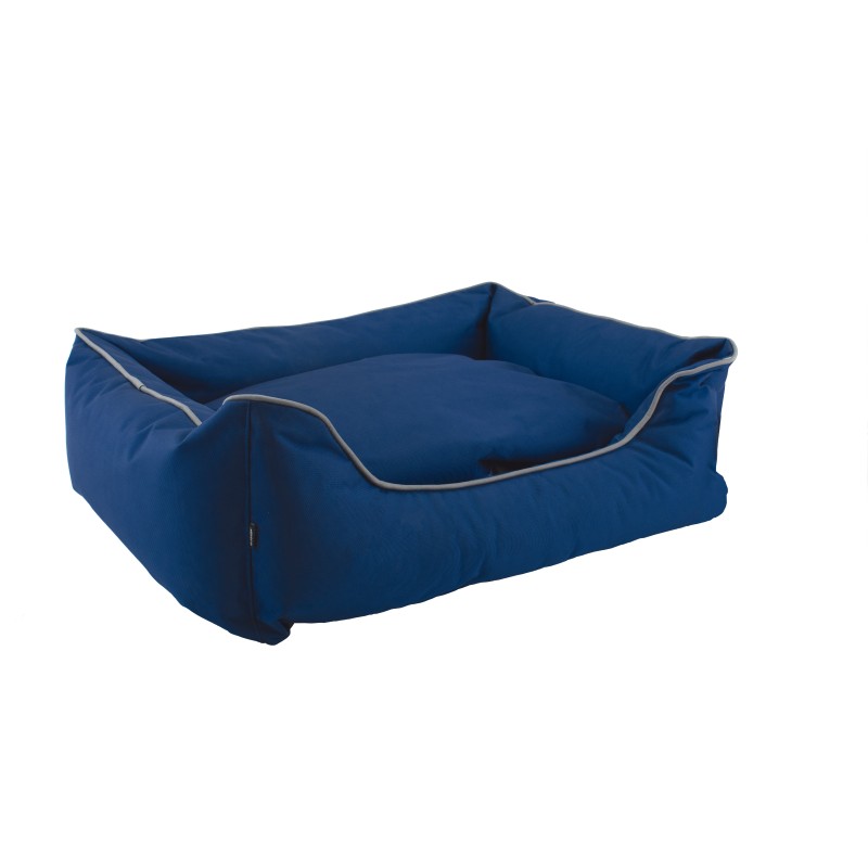 CUNA DESENFUNDABLE OUTDOOR AZUL MARINO 100X90X30cm