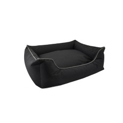 CUNA DESENFUNDABLE OUTDOOR NEGRO 80X70X25cm
