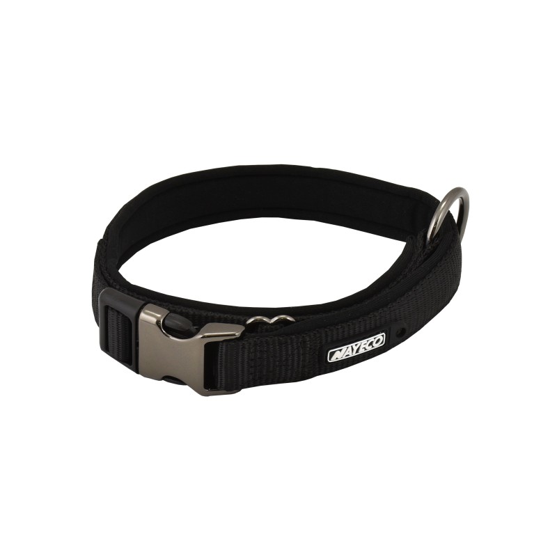 COLLAR NEOPRENO NEGRO 15mm x 28-35cm