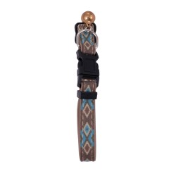 COLLAR GATO ENVY KNITTING TURQUESA XS 10mm X 20-33cm NS
