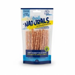 FRESH NATURALS SOFT RABITT RICE STICK SUAVE DE ARROZ Y CONEJO 90gr (10uds/caja)