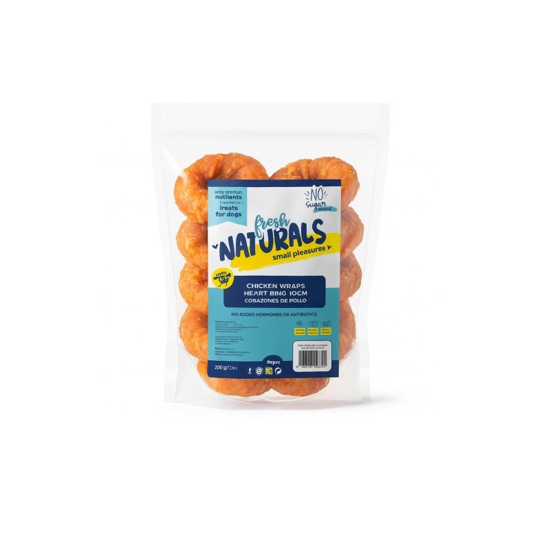 Fresh Naturals Corazones de pollo 10cm 1,6kg