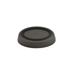 COMEDERO GATO BAMBU OVAL NEGRO 240ml
