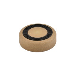 SET COMEDEROS BAMBU CON SOPORTE MADERA DE MANGO 33x13x5cm