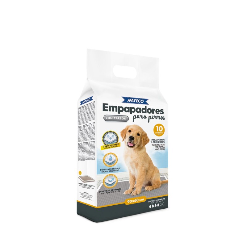 EMPAPADORES CON CARBON 60x90cm 10UDS