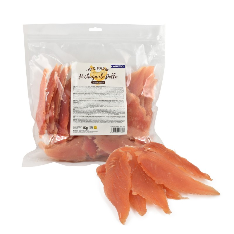 NYC FARM PECHUGA DE POLLO SEMIBLANDA 12cm 1kg