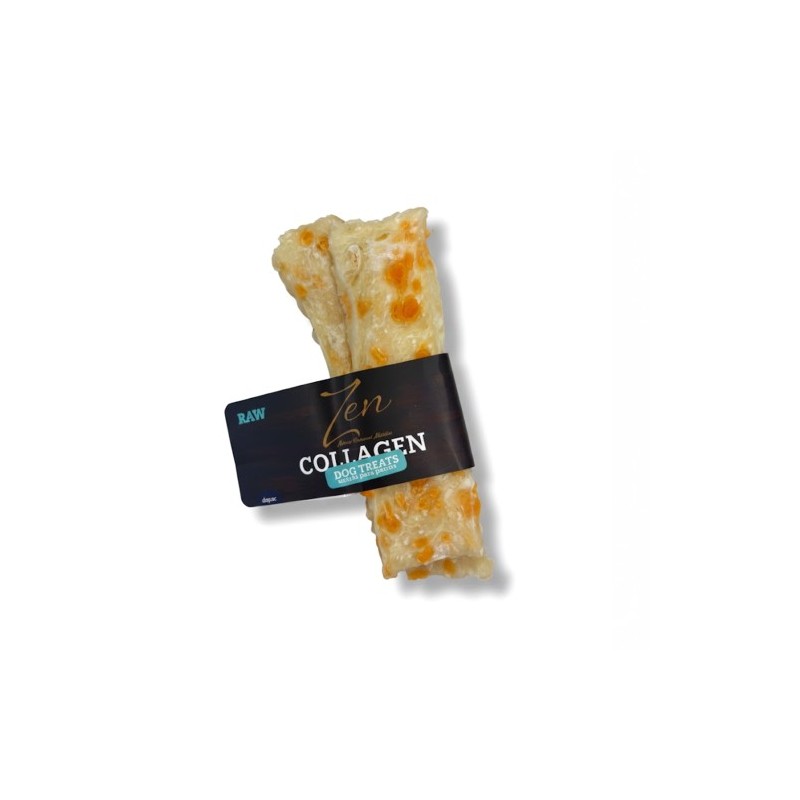 BOLSA ZEN SNACK CHIPS  DE COLAGENO CON CALABAZA 13cm -36 uds