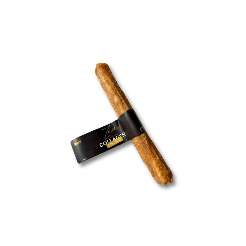 BOLSA ZEN SNACK  PALITO MASTICABLE DE COLAGENO CON PASTA DE POLLO 20cm- 35 uds aprox.