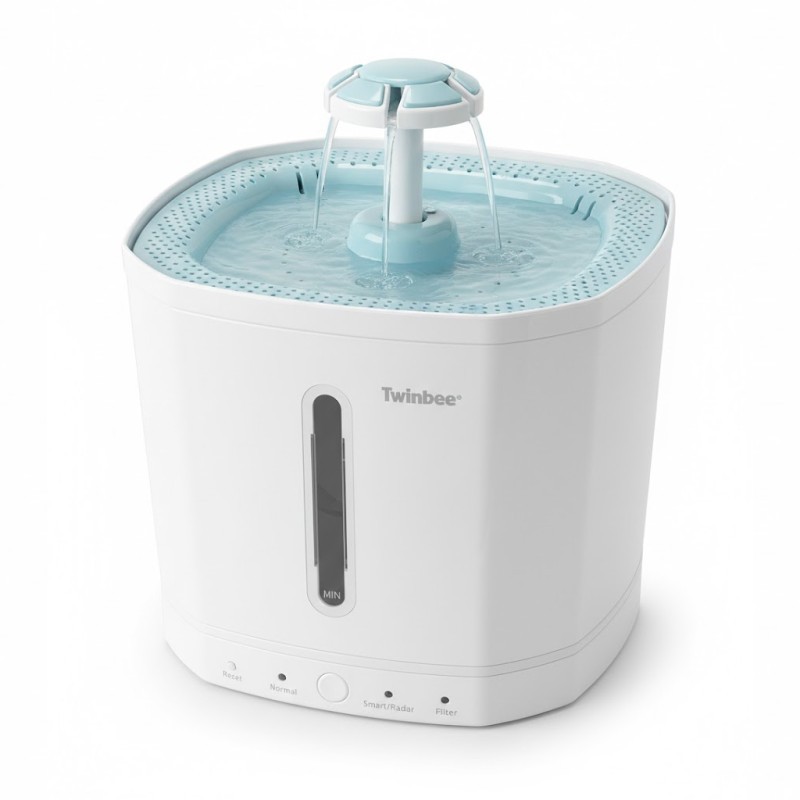 BEBEDERO FUENTE INTELIGENTE TWINBEE PUREDRIP 2,5L