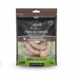 ZEN FREEZE DRIED CUELLOS DE POLLO LIOFILIZADOS 25g (5uds/caja)