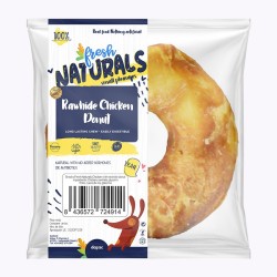 Fresh Naturals Rawhide CHICKEN Donut 9-10cm (10uds/caja)
