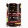 ZEN paté perros POLLO CON TERNERA Y MANZANA 400 gr (12uds/caja)