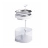 BEBEDERO FUENTE INTELIGENTE TWINBEE PURE3CU BASIC PREMIUN DE ACERO INOXIDABLE 2L