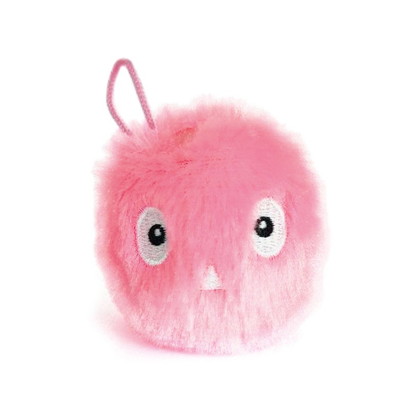 RECORD JUGUETE PARA GATO PELOTA DE PELUCHE SONORA  ROSA 6CM