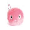 RECORD JUGUETE PARA GATO PELOTA DE PELUCHE SONORA  ROSA 6CM