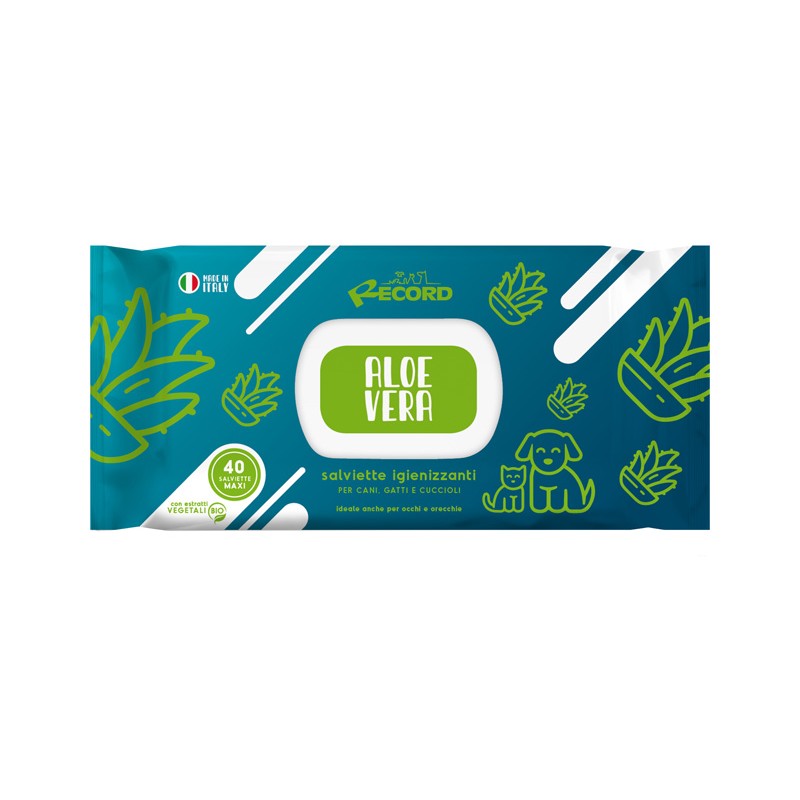 TOALLITAS DESINFECTANTES DE ALOE VERA MAXI RECORD 40 uds