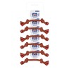 RISTRA CUERDA DENTAL BICOLOR 25cm-80gr NARANJA (UMV 6uds) NS