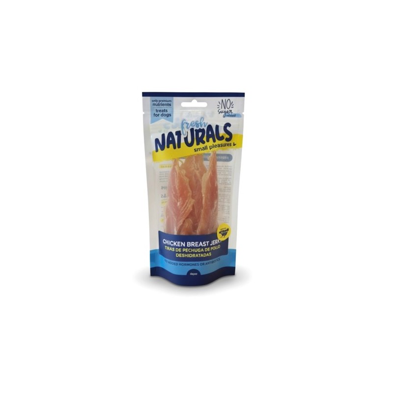 Fresh Naturals  pechugas de pollo deshidratadas 100gr (10uds/caja)