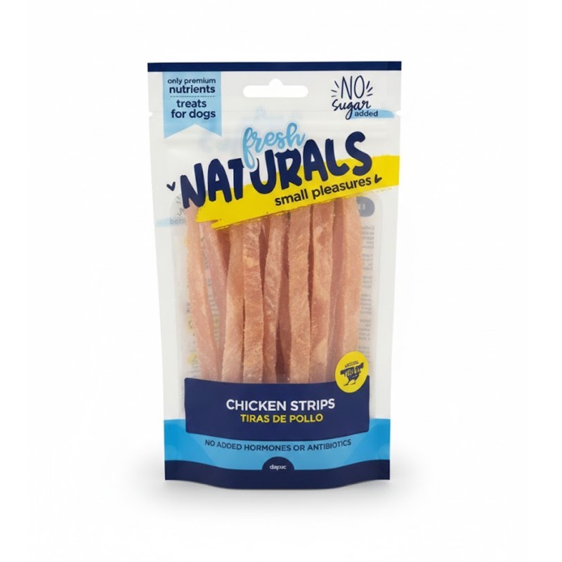 Fresh Naturals tiras de pollo 100g (10 uds/caja)
