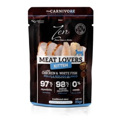 Zen Cat Pouches Meat Lovers Kitten Pollo 85 gr (12uds/caja)