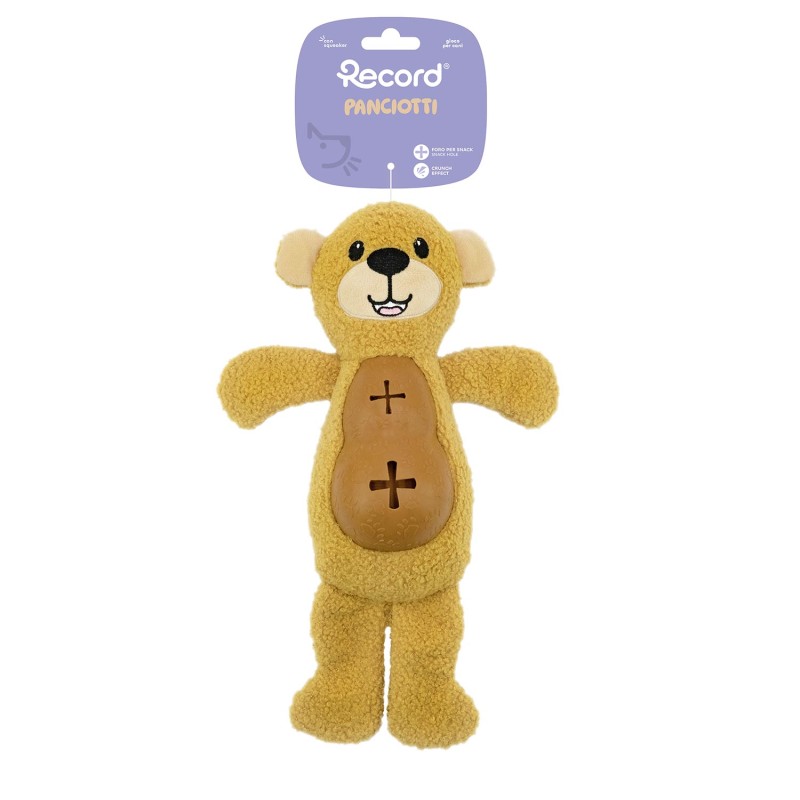 RECORD DOG PLAY OSO BEIGE 40CM