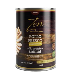 ZEN Paté perros POLLO FRESCO MONOPROTEICO 400 gr. (24uds/caja)