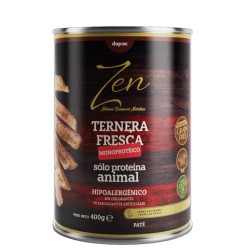ZEN Paté perros TERNERA FRESCA MONOPROTEICA 400 gr. (24uds/caja)