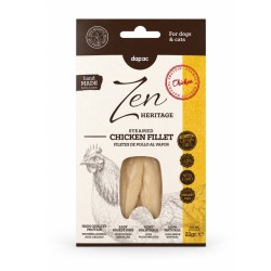 ZEN SNACK HERITAGE FILETES DE POLLO AL VAPOR 22gr  para perros y gatos (16uds/caja)