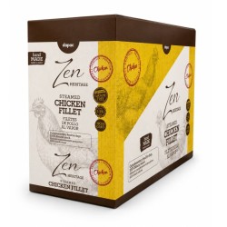 ZEN SNACK HERITAGE FILETES DE POLLO AL VAPOR 22gr  para perros y gatos (16uds/caja)