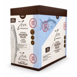 ZEN SNACK HERITAGE FILETES DE SALMON AL VAPOR 22gr  para perros y gatos (16uds/caja)