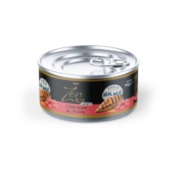 ZEN LUX CAT GRAVY (en salsa) POLLO Y ATUN 70gr. (caja/ 24 uds)