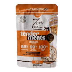 ZENCAT TENDER LOW GRAIN POLLO EN GELATINA 70gr. (caja/ 24 uds)