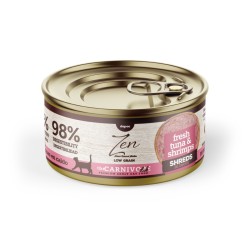 ZEN CAT LAMINAS ATUN Y GAMBAS (en guiso) 70gr. (caja/ 24 uds)