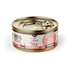 ZEN CAT LAMINAS ATUN Y SALMON (en guiso) 70gr. (caja/ 24 uds)