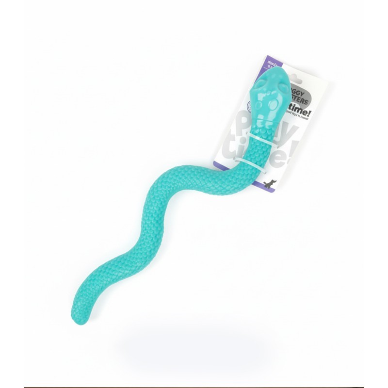 DOGGY MASTERS SERPIENTE DISPENSADORA 59cm AZUL (REF. DM-T2529PK)