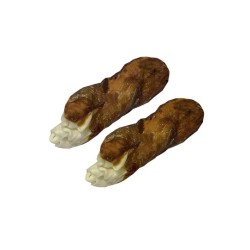 Fresh Naturals trenzas de pato (duck braided stick) bolsa 10 unidades
