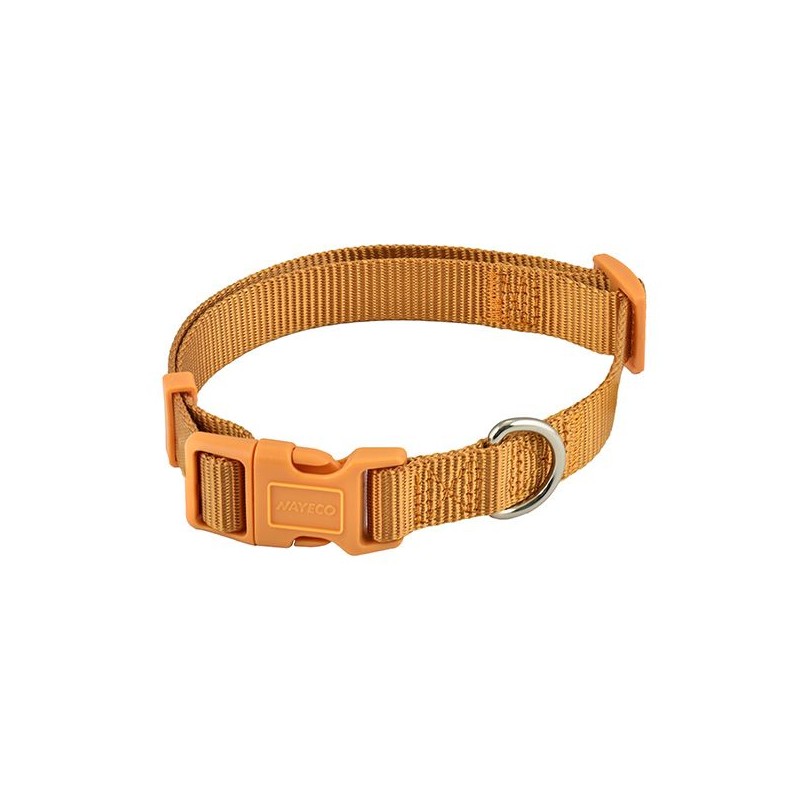 COLLAR BASIC MOSTAZA 10mm x 20-30cm