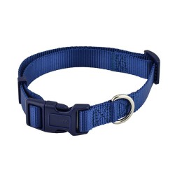 COLLAR BASIC AZUL MARINO 20mm x 40-55cm