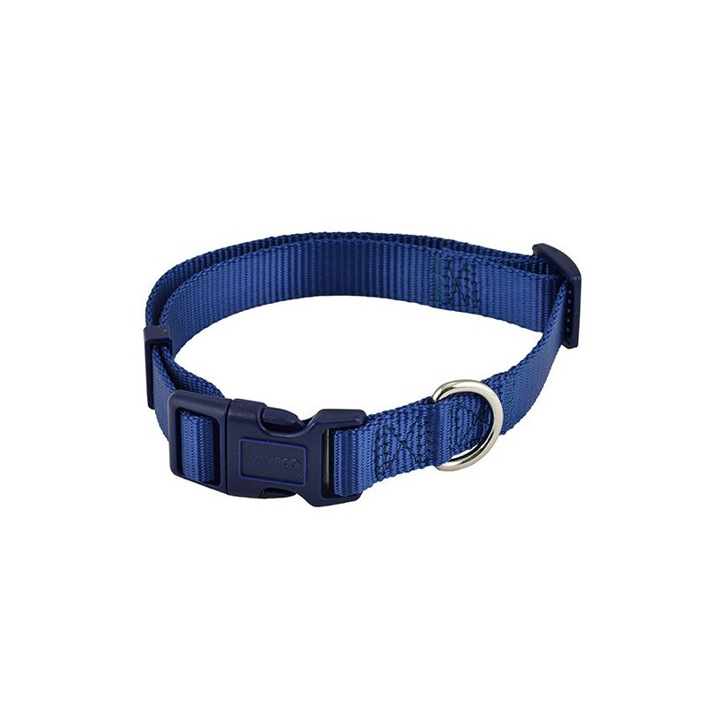 COLLAR BASIC AZUL MARINO 20mm x 40-55cm