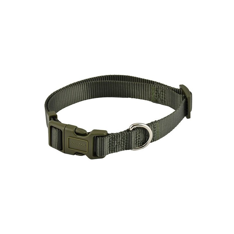 COLLAR BASIC VERDE 10mm x 20-30cm