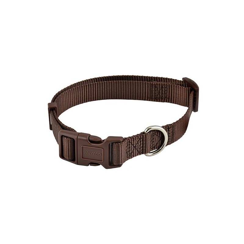 COLLAR BASIC MARRON 20mm x 40-55cm