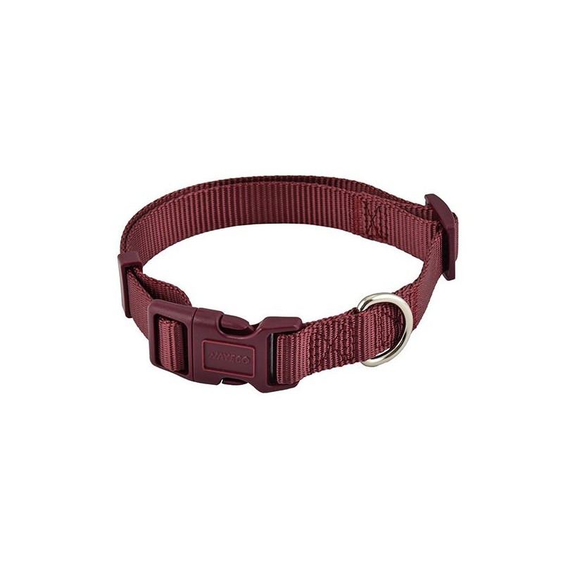 COLLAR BASIC BURDEOS 25mm x 48-70cm