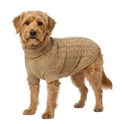 JERSEY PUNTO TRENZA BEIGE 20CM
