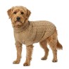 JERSEY PUNTO TRENZA BEIGE 50CM