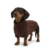 JERSEY PUNTO TRENZA CHOCOLATE 25CM